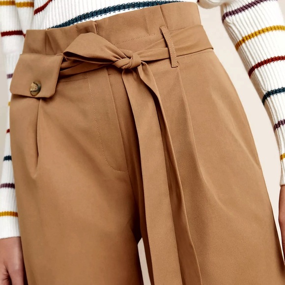 Anthropologie Daniela Poplin Wide-Leg Pants - Picture 4 of 4